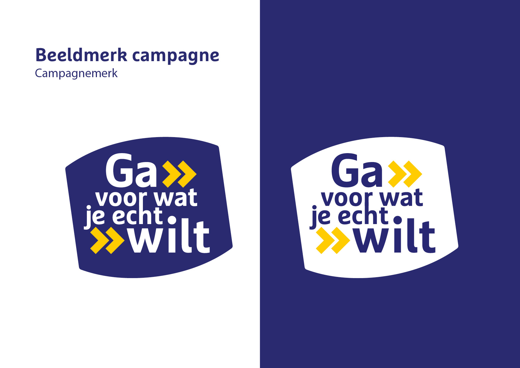 Ga voor wat je echt wilt, campagne NCOI